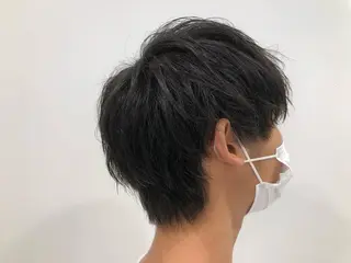 パーマ メンズ BABY 艶髪暗髪ヘア💖達人のヘアスタイル