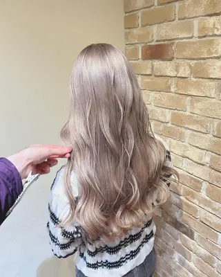 ロング 🧡ミルクティー/ レイヤー🧡ショウナのヘアスタイル