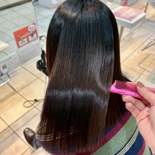 セミロング カラー モデル大募集✂️ 平間千賀のヘアスタイル