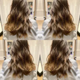 セミロング WHALE hair salon所属・WHALE hair salonのヘアスタイル