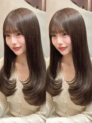 ロング 大宮/透明感カラー 🍒古川 美涼のヘアスタイル