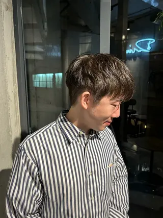 メンズ 葉月/ボブ/ 透明感カラー／中目黒のヘアスタイル