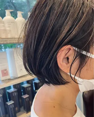 ショート カラー 村上 滉弥のヘアスタイル