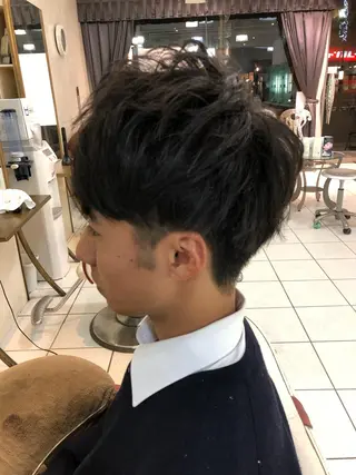 ショート メンズ 保住 亮太のヘアスタイル