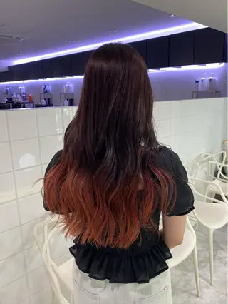 ミディアム カラー パーマ ヘアアレンジ メンズ キッズ ネイル マツエク・マツパ アイブロウ Lumo所属・💖横浜ブリーチなし 💖MIHOのヘアスタイル