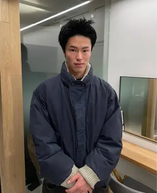 ショート カラー ケアパーマ/ブリーチ daisukeのヘアスタイル