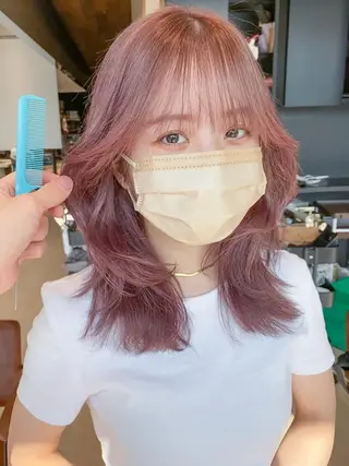 セミロング 【1日2名様限定】 AFLOAT白川雄副のヘアスタイル