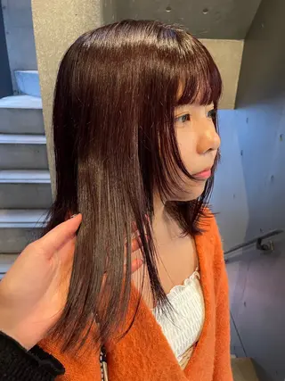 ミディアム shoko/ 海外ガール風パーマのヘアスタイル