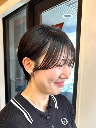 ショート 🩵縮毛矯正/ブリー チ/髪質改善/いつかのヘアスタイル