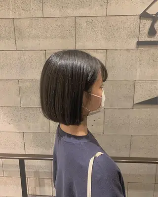 ショート 店長/髪質改善/ ナチュラル/松若 優のヘアスタイル