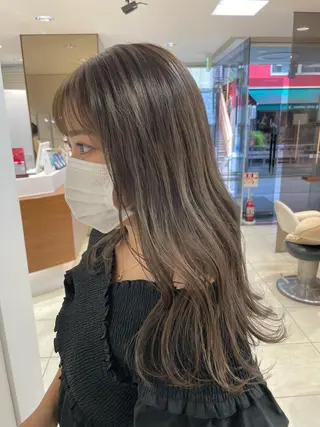 ロング カラー ヘアアレンジ 【Sweep】おじま のぞみのヘアスタイル