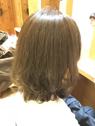 ミディアム カラー 寺門 達也のヘアスタイル
