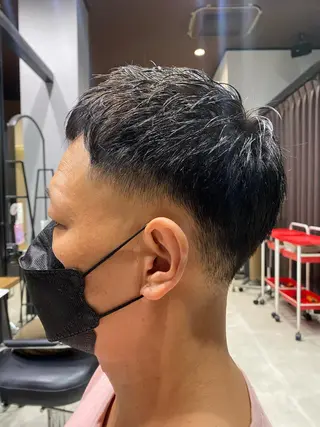 ショート メンズ わたなべ りょうのヘアスタイル