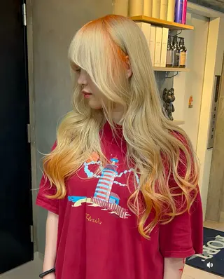 セミロング カラー FORT/ AIRIのヘアスタイル