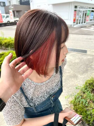 ショート カラー 池本 勇大のヘアスタイル