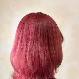 ミディアム カラー La fith hair liebe 京都駅前店所属・京都駅☆髪質改善 🎀アミ🎀のヘアスタイル