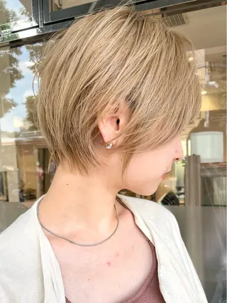 ショート ショートボブ/ ショート/しんやのヘアスタイル