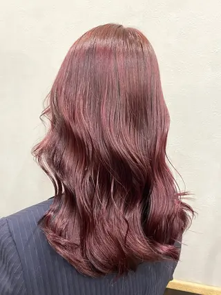 ロング カラー 🦄🩵YUNA 🩵🦄のヘアスタイル