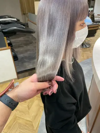 セミロング VEGA天神 ブリーチのヘアスタイル