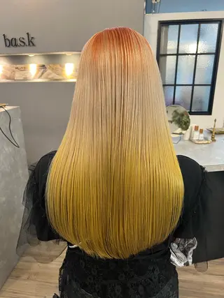 ロング カラー ブリーチカラー🫧 いぐち しょうた🫧のヘアスタイル