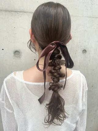 ヘアアレンジ 梅田/韓国ヘア /アレンジ/manaのヘアスタイル