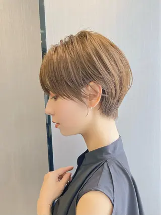 ショート ショート特化 阿部聖のヘアスタイル
