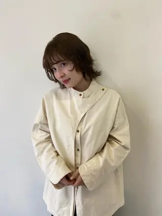 ミディアム パーマ特化美容師 mikuのヘアスタイル