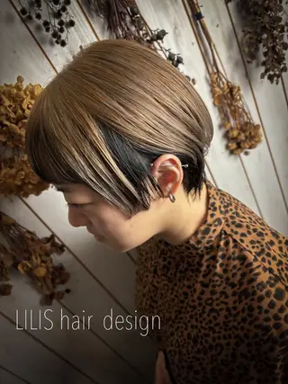 ショート カラー LILIS hair design所属・LILIS hair designのヘアスタイル