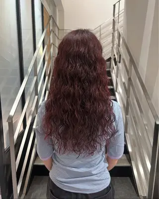 ロング カラー パーマ GOTODAY SHAiRE SALON (原宿本店)所属・sakurai kana 🎀のヘアスタイル