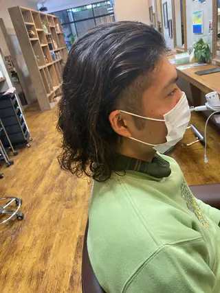 メンズ Salonde  COCO所属・メンズ専門美容師 RIOのヘアスタイル
