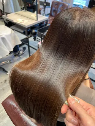 ロング ✨髪を傷ませない✨ 吉田ひじりのヘアスタイル