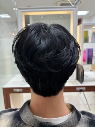 パーマ メンズ 福田 一士のヘアスタイル