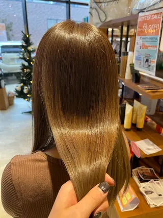 セミロング 角田 琉希也のヘアスタイル