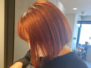 ショート CHIBA/マンツー マン/艶髪と透け感のヘアスタイル