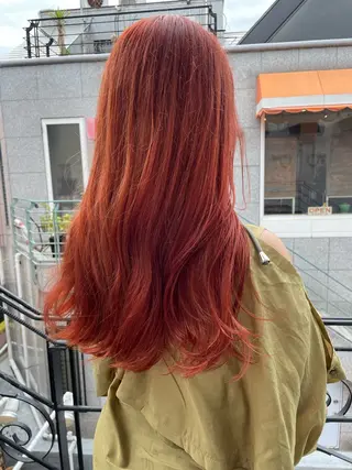 ロング カラー 平 ちひろのヘアスタイル