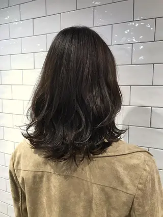 ミディアム カラー 原山 直人のヘアスタイル