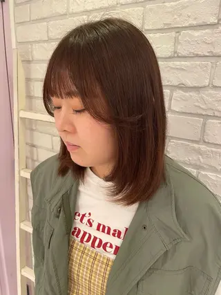 ミディアム haruna🐈🎀 / Lita 4Fのヘアスタイル