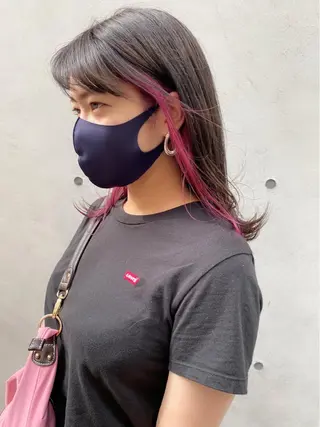 ミディアム カラー a moment(モーメント)所属・蔵前 デザインカット KOBAYASHIのその他イメージ