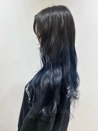 ロング カラー 🐺ウルフ/レイヤー 似合わせ‎🤍沙羅のヘアスタイル