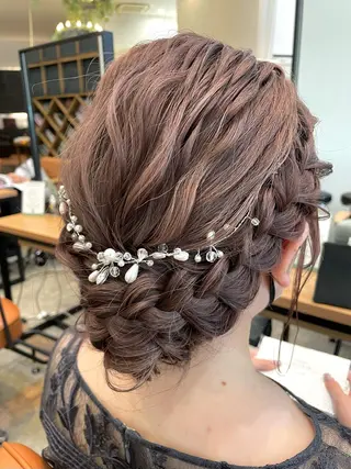 ヘアアレンジ OAK 学芸大学所属・秋葉萌　透明感カラー /レイヤー/ボブ♡のヘアスタイル