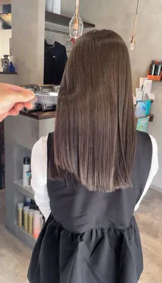 セミロング RIENS / ayu ♡のヘアスタイル