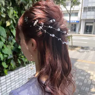 ロング ヘアアレンジ IMARI /のヘアスタイル