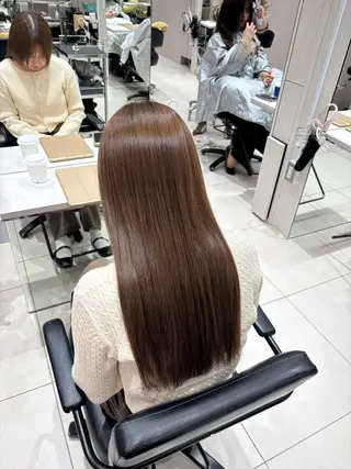 ロング カラー 🤍艶髪透明感 カラー/直井優花🤍のヘアスタイル