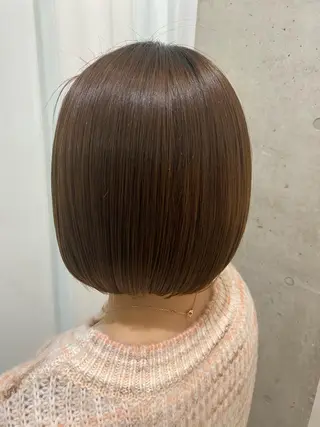 ショート パーマ 田中 アキオのヘアスタイル