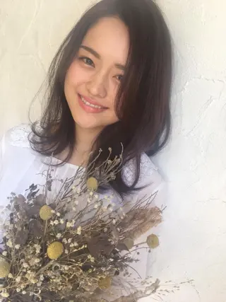 ミディアム カラー tocca八王子 AYAKAのヘアスタイル
