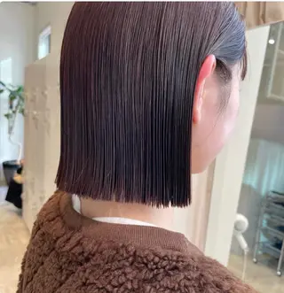 ショート カラー みゆう🕊髪質改善× 透明感カラーのヘアスタイル
