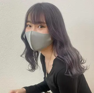 ロング カラー Beleza 渋谷所属・Kazusa/渋谷/ エクステ/ハイトーンのヘアスタイル