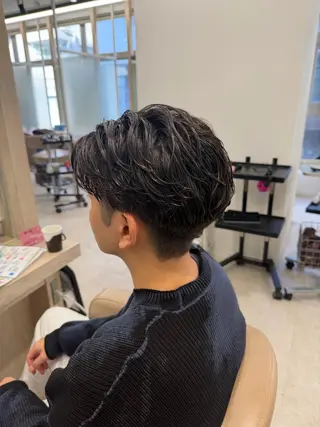 パーマ メンズ EARTH菊名店👾 ひらのすぐるのヘアスタイル