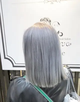 ミディアム 美髪改善・ストレート 🌿エクステ/カンジのヘアスタイル
