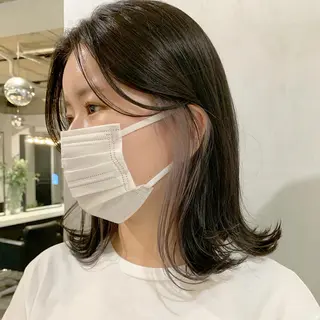 ミディアム カラー 🍃透明感/デザイン 店長MASARU🍃のヘアスタイル